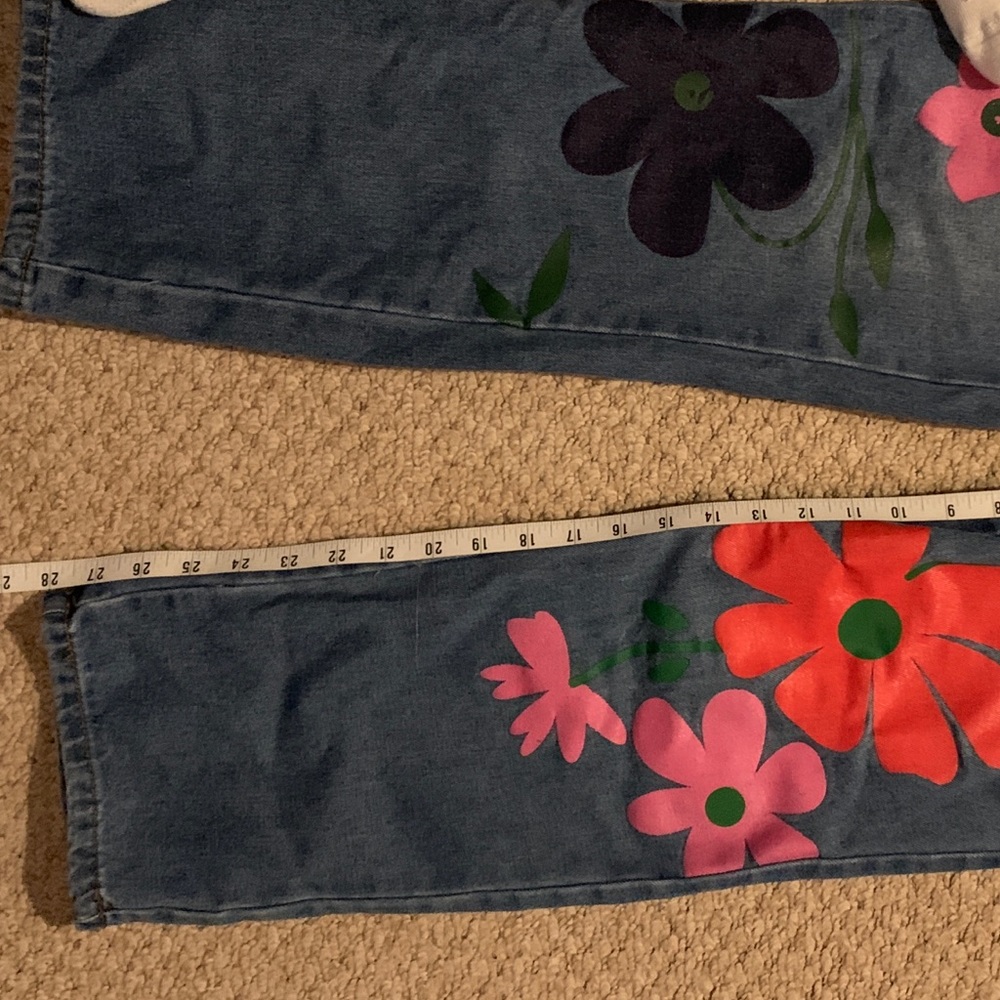 Women’s jean overalls size large